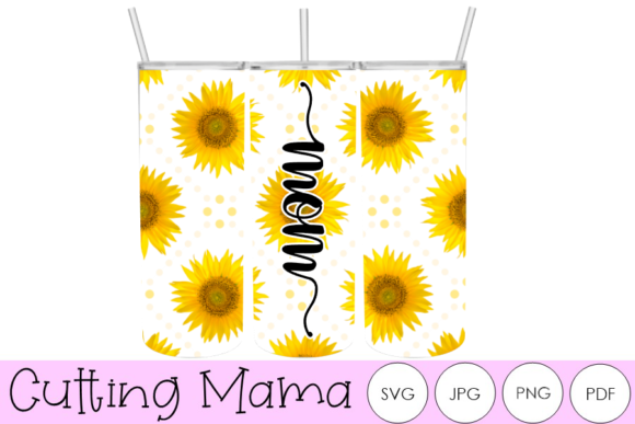 20 Oz Skinny White Sunflower Mom Tumbler: Print & Graphics Review