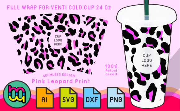 24oz Cold Cup Full Wrap: A Designer's Review