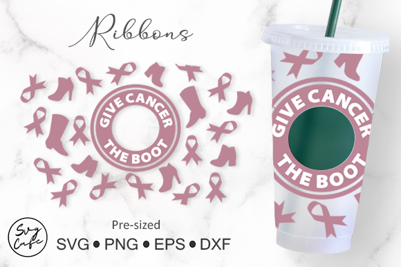 24oz Venti Cold Cup Graphics for Cause-Driven Crafts Branding