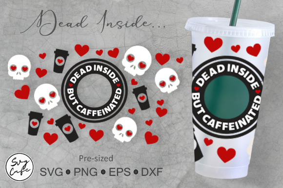 A Designer Reviews The Dead Inside Cold Cup Graphic