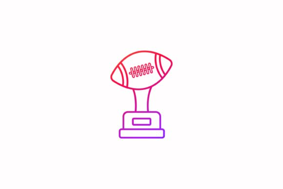Cup Rugby Sport Icon Gradient: A Graphics & Icon Review