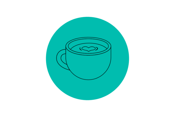 Design Icon Outline Type Coffee Cup Review: Graphics & Icons