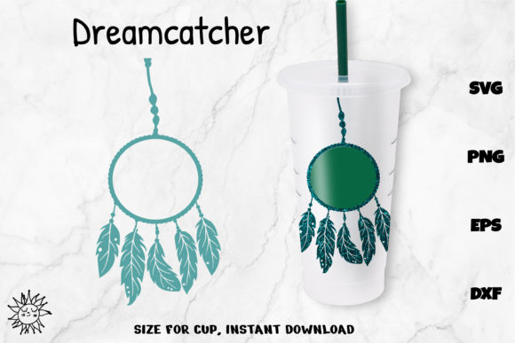 Dreamcatcher Full Wrap Venti Cold Cup Graphics & Crafts