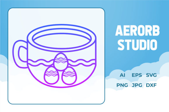 Easter Icon Cup Egg Design Gradient Art: A Practical Graphics Review for Sellers