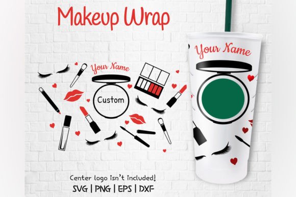 Make Up Design Venti Cold Cup 24 Oz: Graphics & Crafts