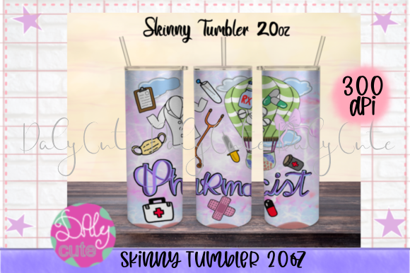 Nurse 20oz Skinny Tumbler Design Review