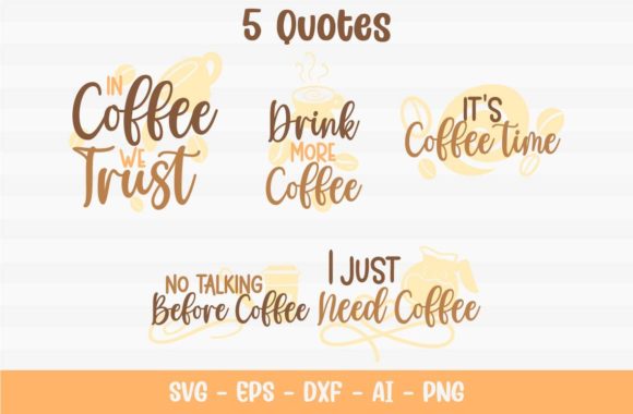 Paper Cup Coffee Quotes: Craft Graphics for Branding