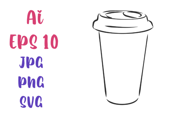 Paper Cup, Vector Sketch: Brand Illustrations & Graphics Review