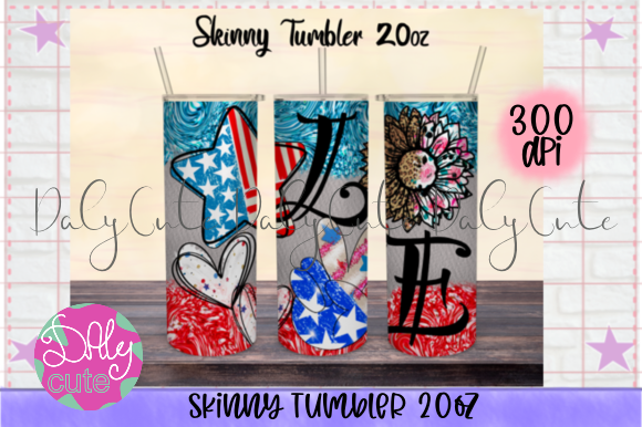 Tumbler 20oz Love, American Lover Png Graphics & Print Review
