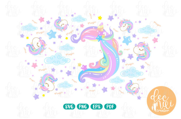 Unicorn Wrap DIY Venti Cup Graphics & Crafts Review